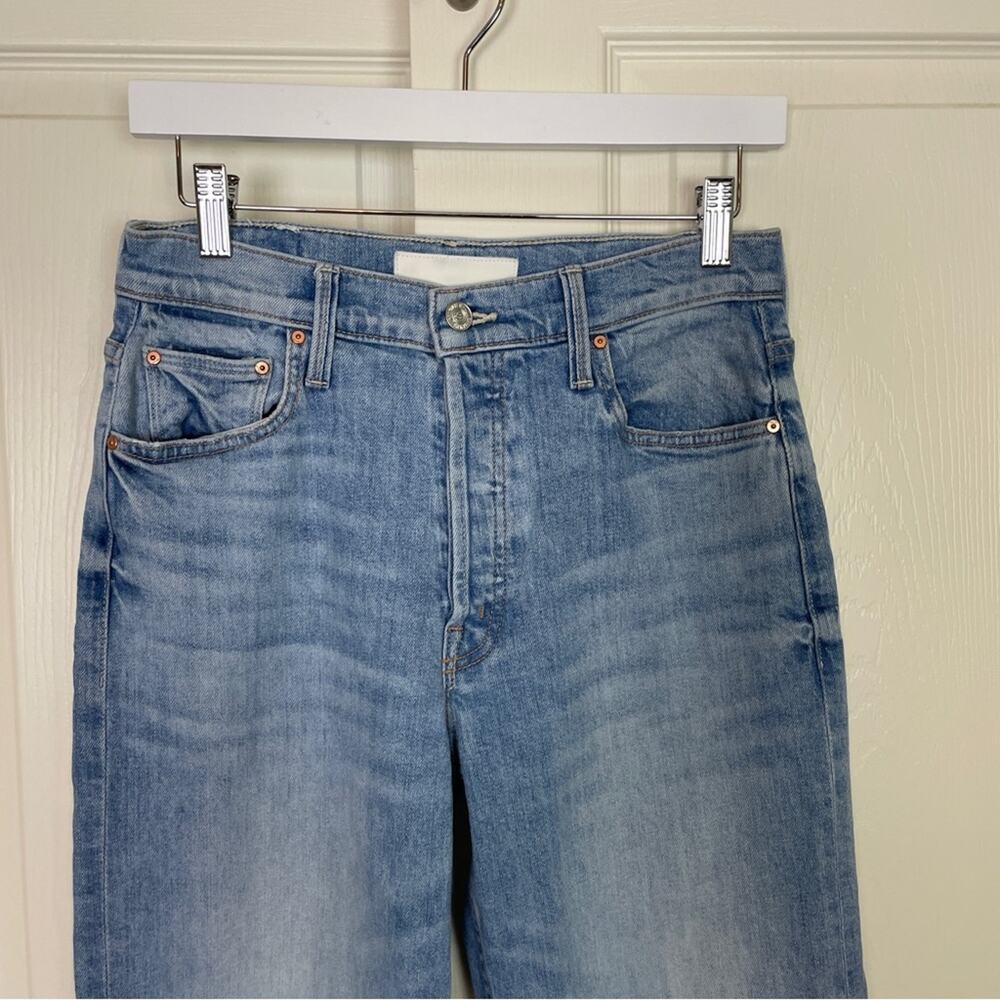 MOTHER Superior The Thrasher Skimp Jeans Let Them Eat Cake Sz 27 - Picture 3 of 11